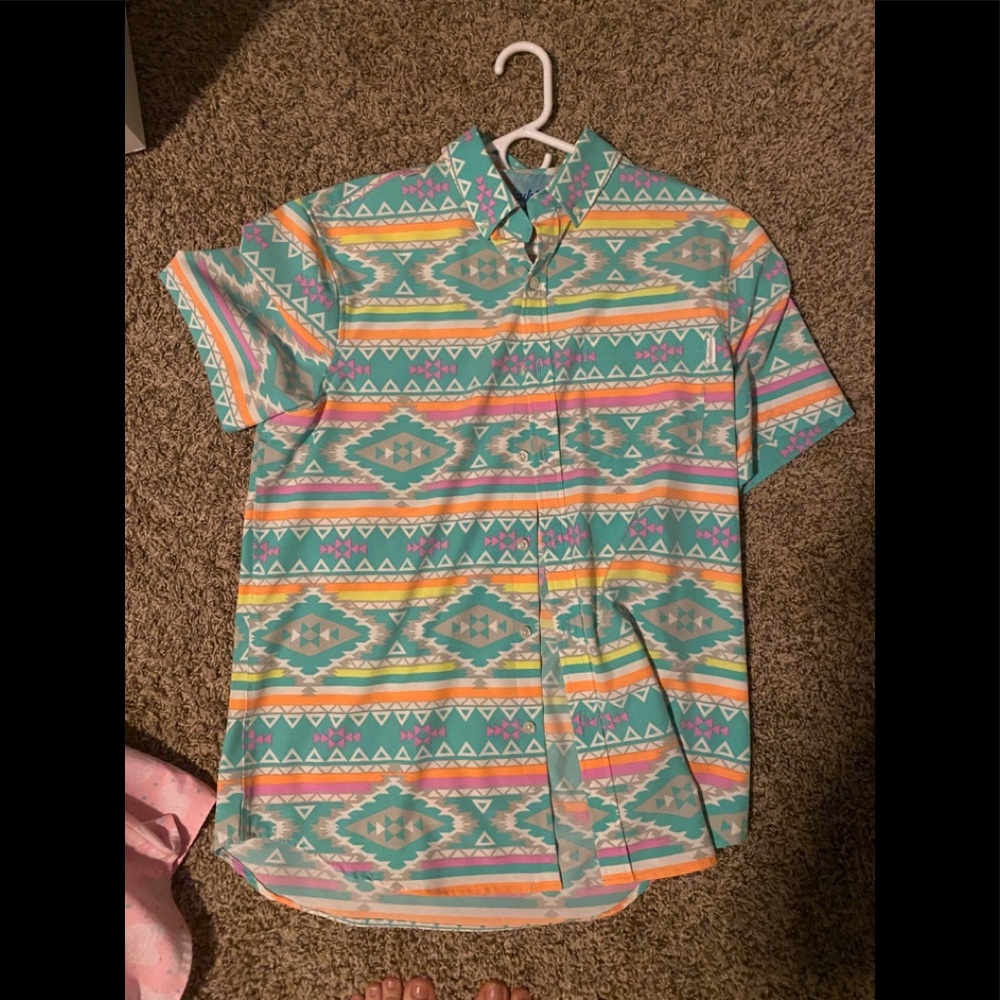 Men’s Chubbies Shirt-Medium Full button